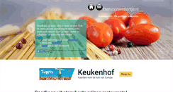 Desktop Screenshot of etenvooreentientje.nl